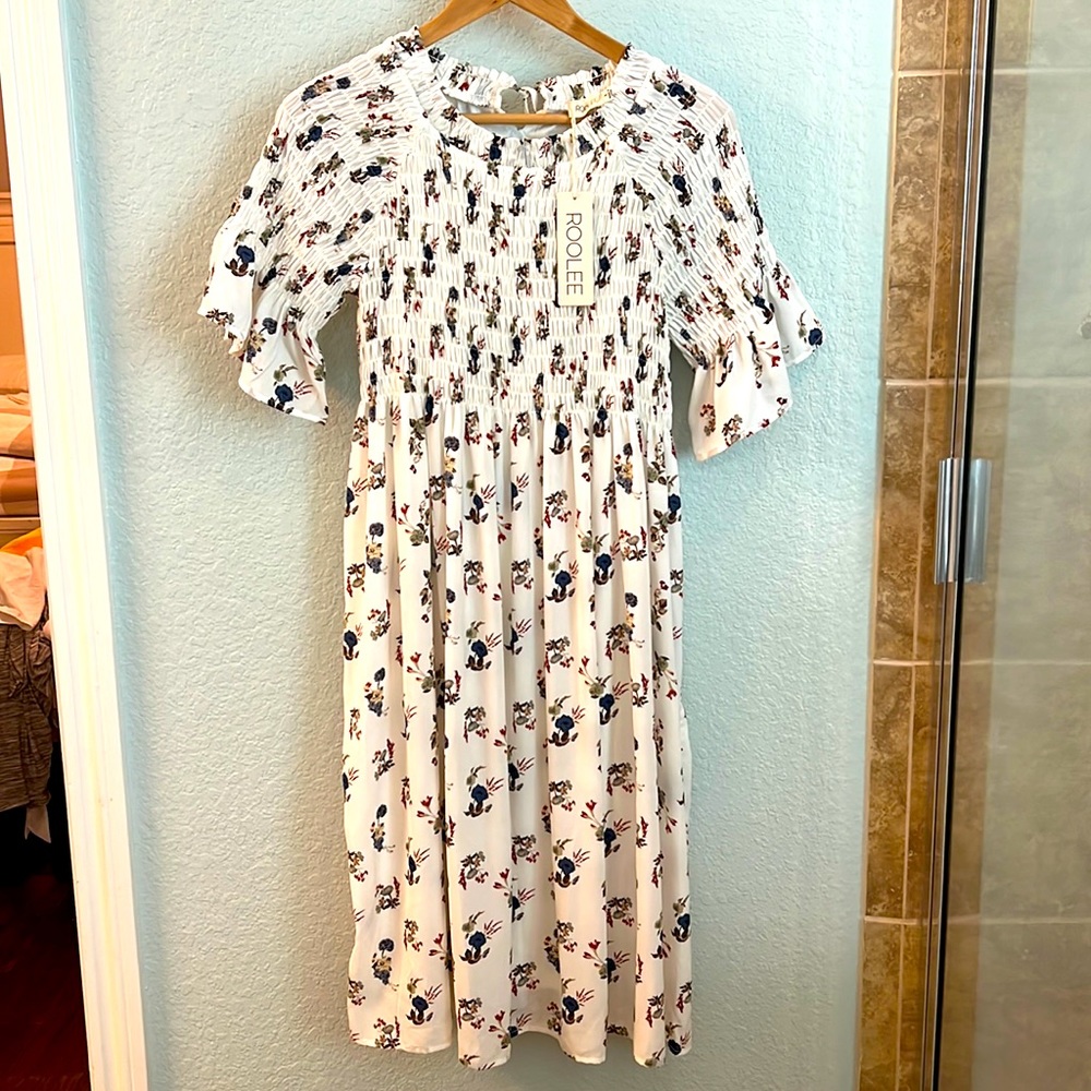 NWT Roolee Susan Floral Dress